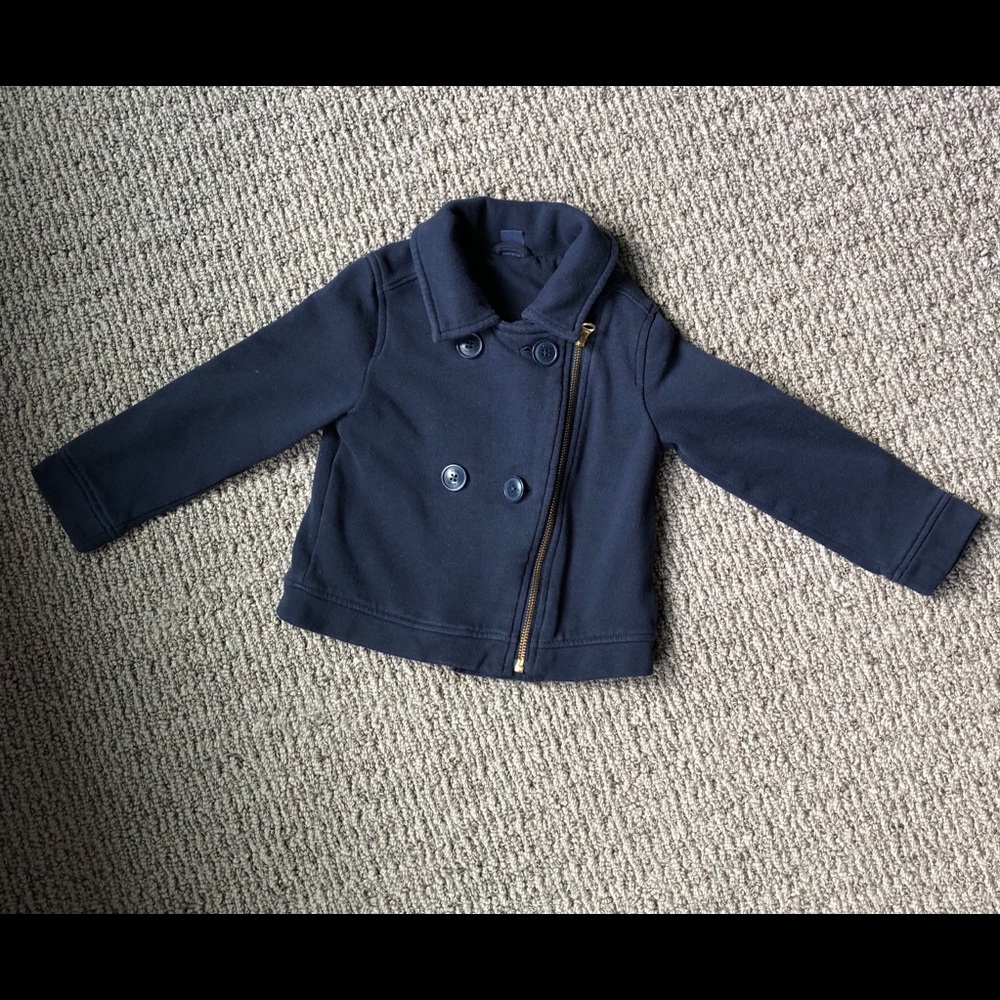 Gap knit moto jacket - 4T